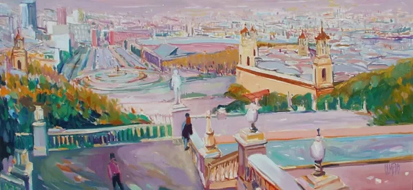 Montjuïc (100x50cm)
