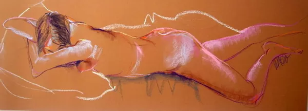 Apunte en marrón (31x90cm)