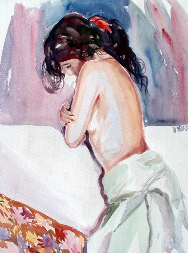 Semi desnudo (43x63cm)